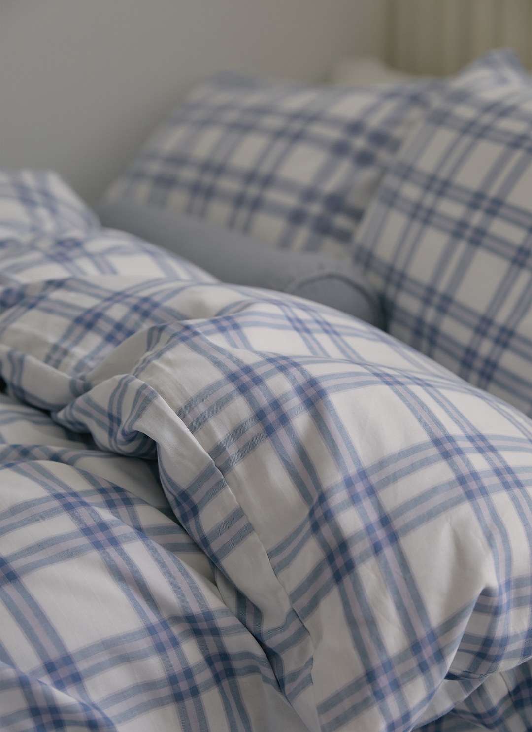 藍莓格格 - 二重紗 / 雙層紗四件組 ( 床包 + 被套 + 枕套 )