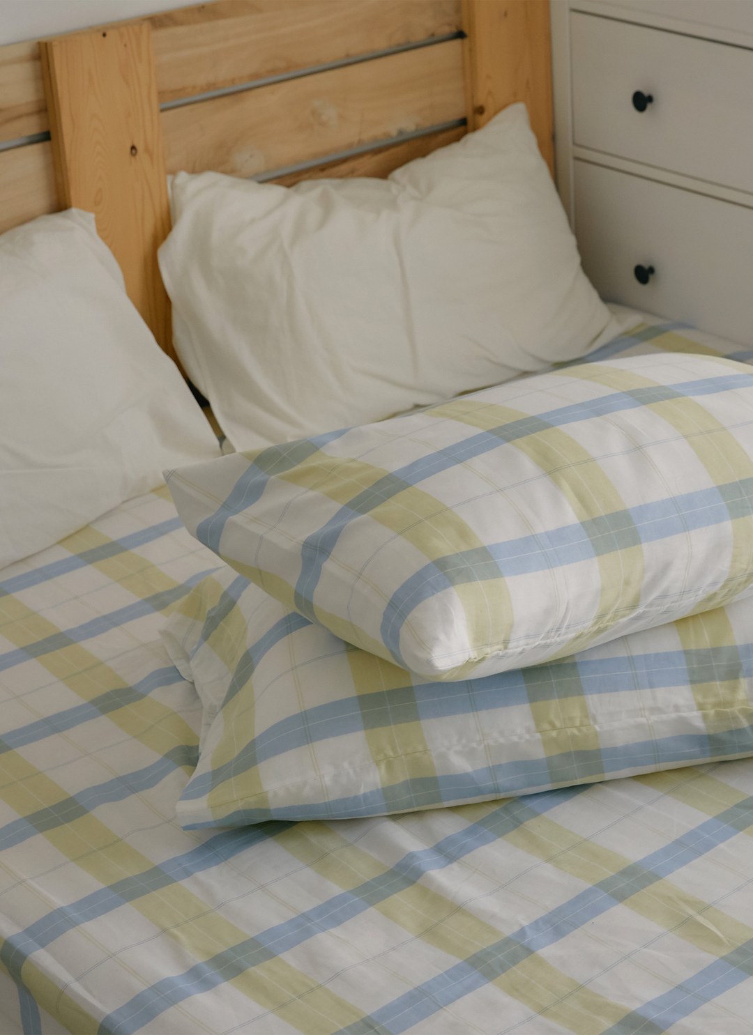 萊姆格格 - 二重紗 / 雙層紗床包組 ( 床包 + 枕套 )