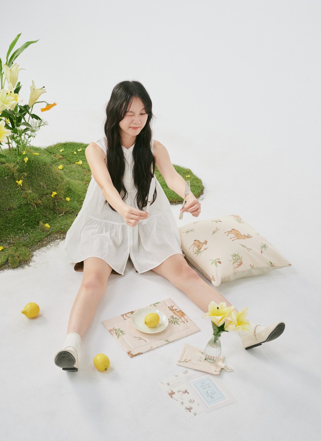  多功能澎澎桌墊 / 杯墊  / Sybil-Ho 聯名款